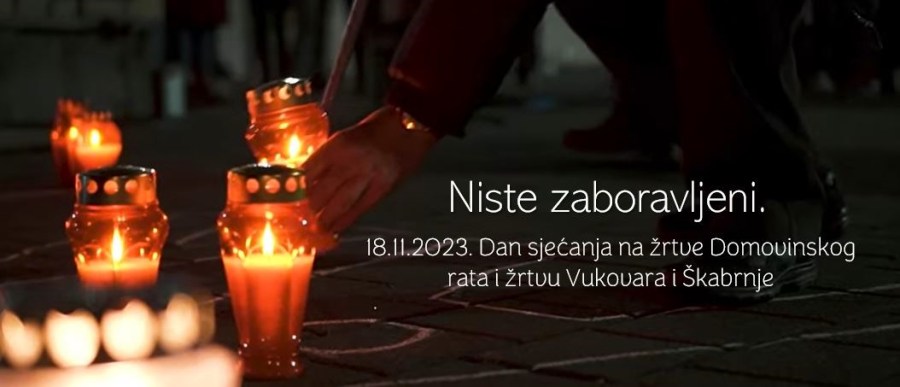 Dan sjećanja na žrtve Domovinskog rata i žrtvu Vukovara i Škabrnje