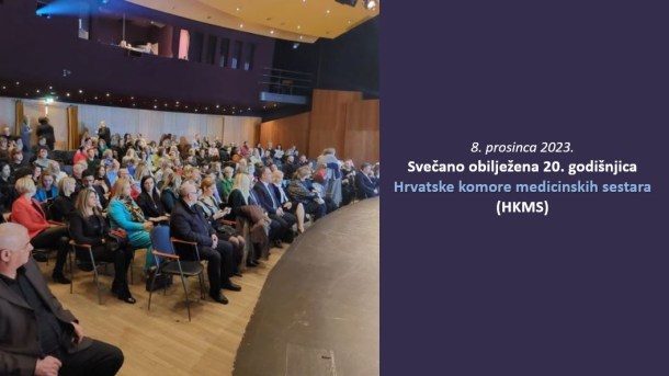 Hrvatska komora medicinskih sestara - obilježavanje 20. godišnjice postojanja i rada